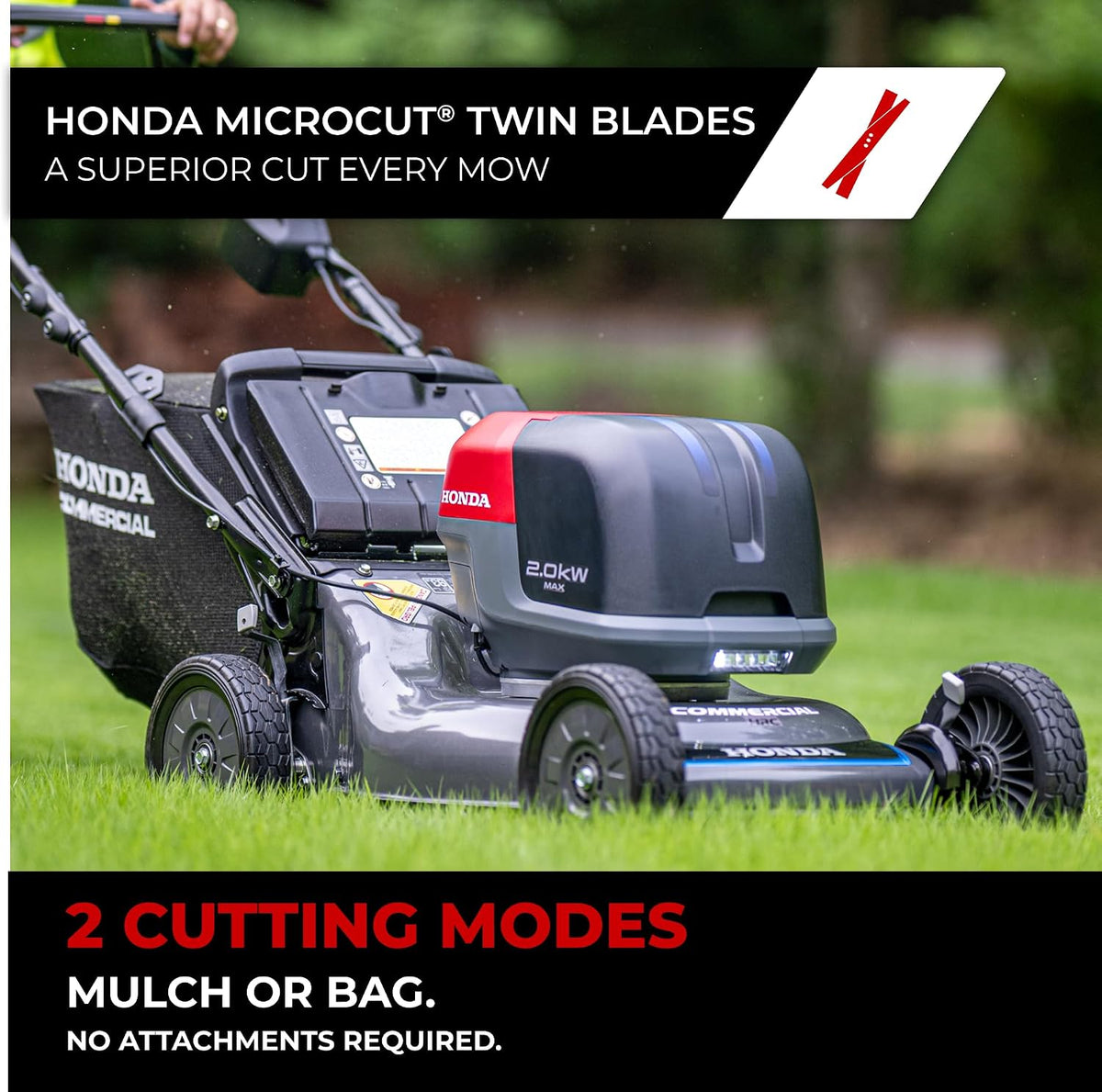 Honda HRC-BE 21-Inch Commercial Battery Powered Lawn Mower (HRC216EXA6)