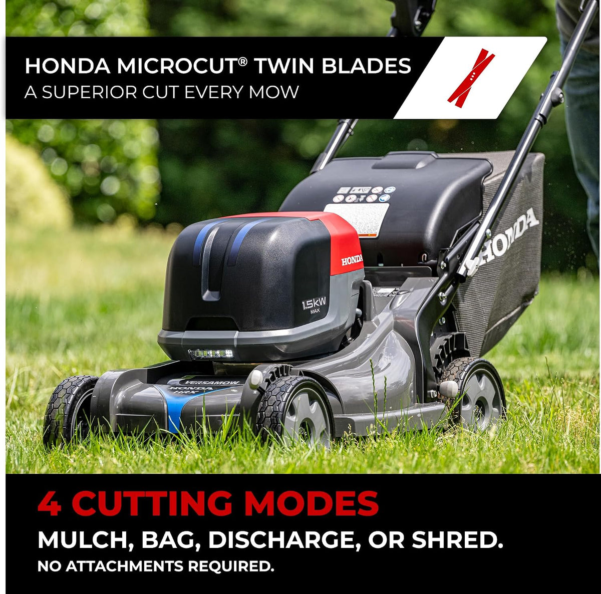Honda HRX-BE 21-Inch Walk Behind Battery Powered Lawn Mower (HRX217YXBEXA6)