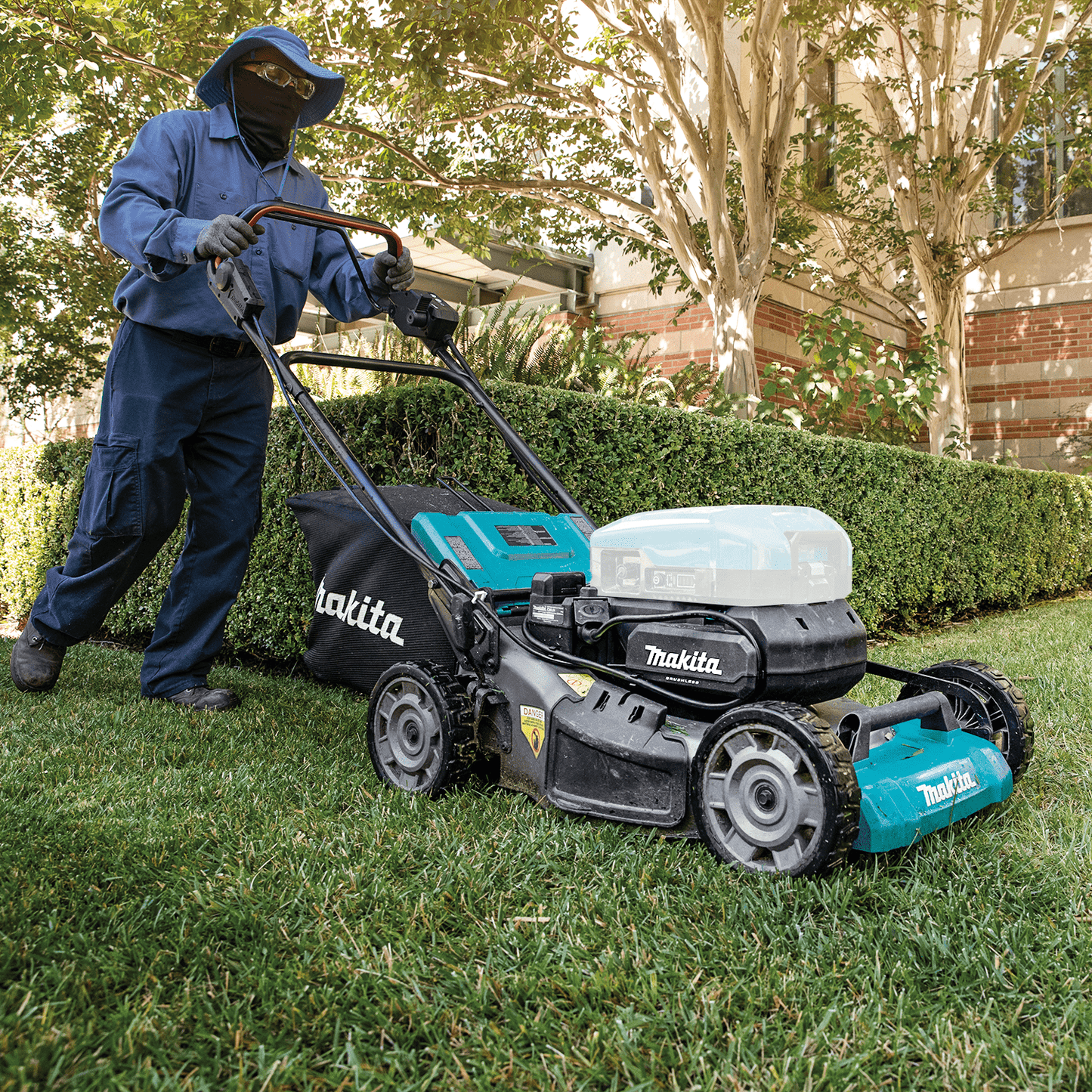 Makita - Makita CML01Z 40V max ConnectX™ Brushless 21" Self‑Propelled Commercial Lawn Mower, Tool Only - B&R Lawnmower Shop