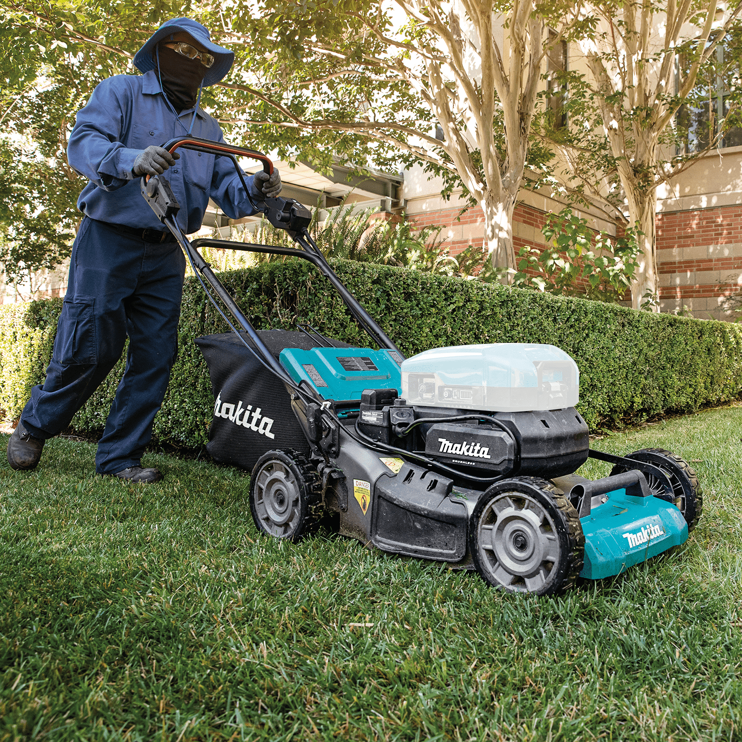Makita - Makita CML01Z 40V max ConnectX™ Brushless 21" Self‑Propelled Commercial Lawn Mower, Tool Only - B&R Lawnmower Shop