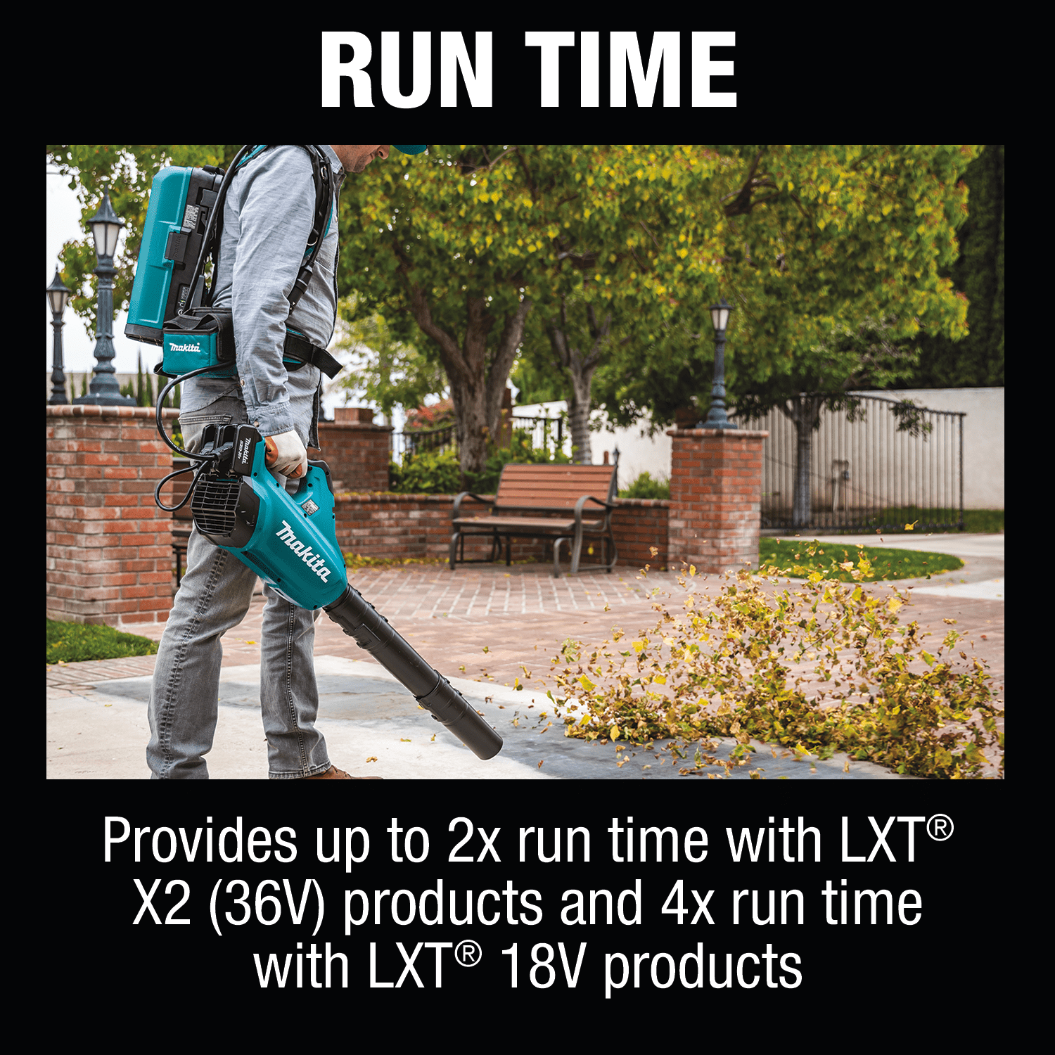 Makita - Makita PDC01 ConnectX™, LXT®, LXT® X2 and XGT® Portable Backpack Power Supply - B&R Lawnmower Shop